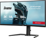 iiyama G-MASTER GCB3484WQSU-B1 computer monitor 86,4 cm (34") 3440 x 1440 Pixels UltraWide Quad HD LED Zwart