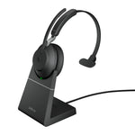 Jabra Evolve2 65 Headset Draadloos Hoofdband Kantoor/callcenter USB Type-A Bluetooth Oplaadhouder
