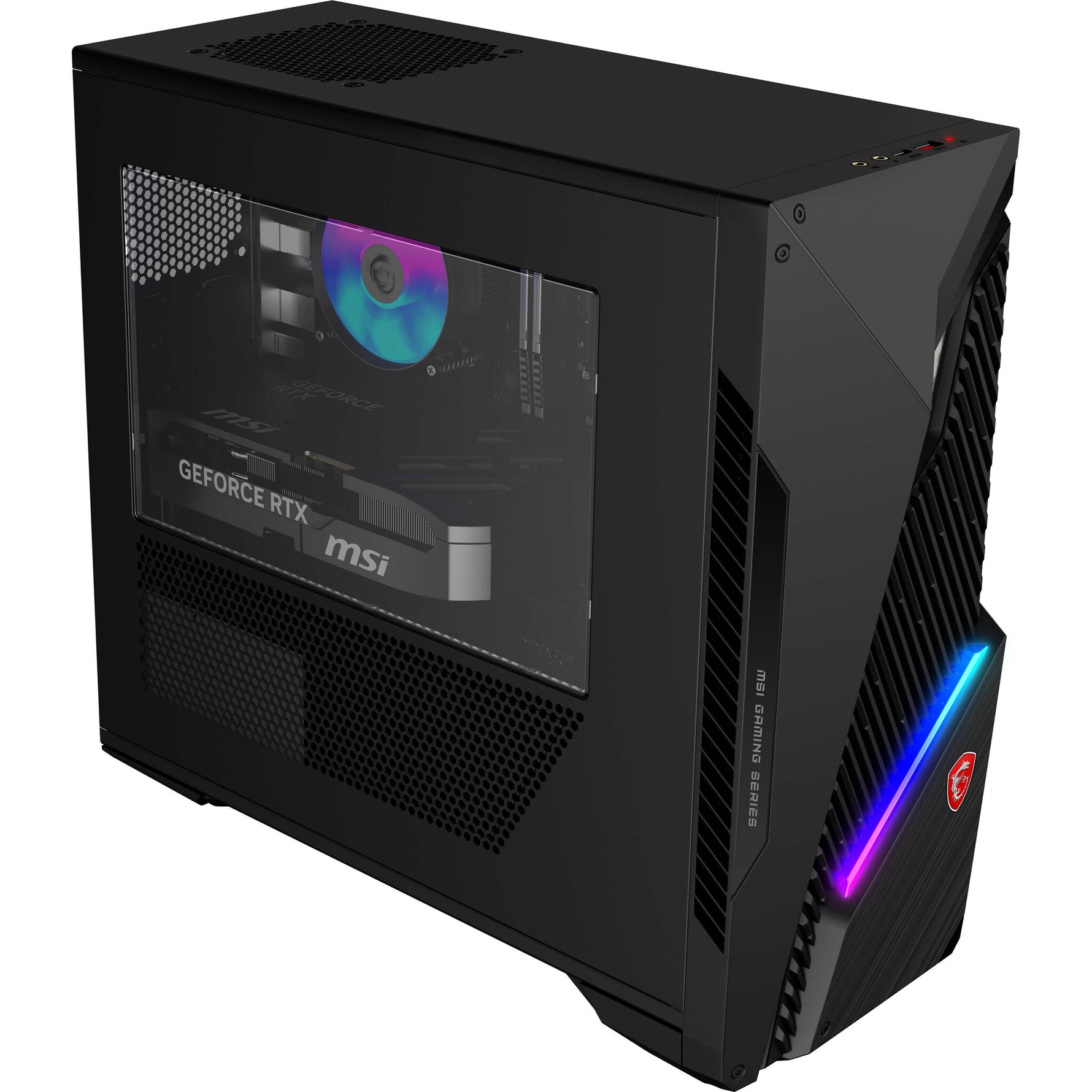 MSI MAG Infinite S3 14NVM7-3002EU Intel® Core™ i7 i7-14700F 16 GB DDR5-SDRAM 1 TB SSD NVIDIA GeForce RTX 5060 Ti Windows 11 Home Desktop PC Zwart