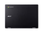 Acer Chromebook R857T-TCO-C04U Intel® N N150 31 cm (12.2") Touchscreen WUXGA 8 GB LPDDR5x-SDRAM 64 GB eMMC Wi-Fi 6E (802.11ax) ChromeOS US International Zwart