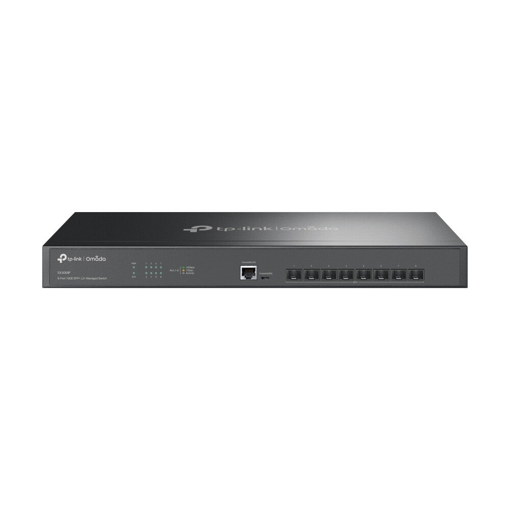 TP-Link Omada SX3008F netwerk-switch Managed L2/L3 Zwart