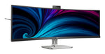 Philips 5000 series 49B2U5900CH/00 computer monitor 124 cm (48.8") 5120 x 1440 Pixels Dual QHD LCD Zwart