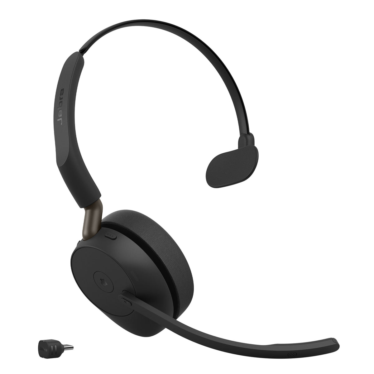 Jabra Evolve3 65 Headset Draadloos Hoofdband Kantoor/callcenter USB Type-C Bluetooth Zwart