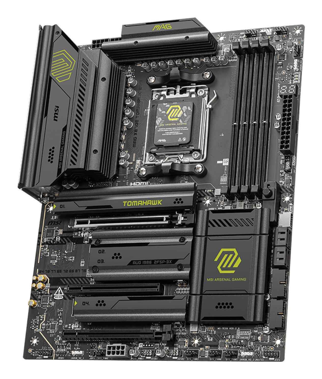 MSI MAG X870E TOMAHAWK WIFI moederbord AMD X870E Socket AM5 ATX