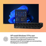 HP ProDesk 4 Mini G1i U5225T 16GB/512GB Intel Core Ultra 5 225T DDR5-SDRAM SSD Windows 11 Pro Mini PC AI PC Zwart