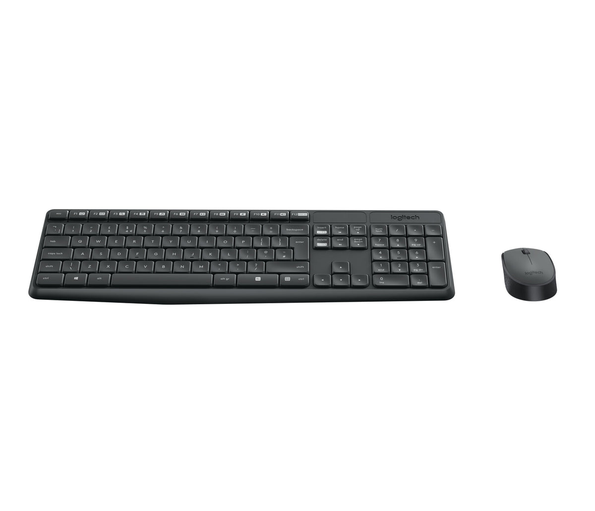 LOGITECH MK235 Wireless Keyboard and Mouse GREY CZE