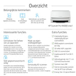 HP ScanJet Pro N4000 snw1 Paginascanner 600 x 600 DPI A4 Zwart, Wit