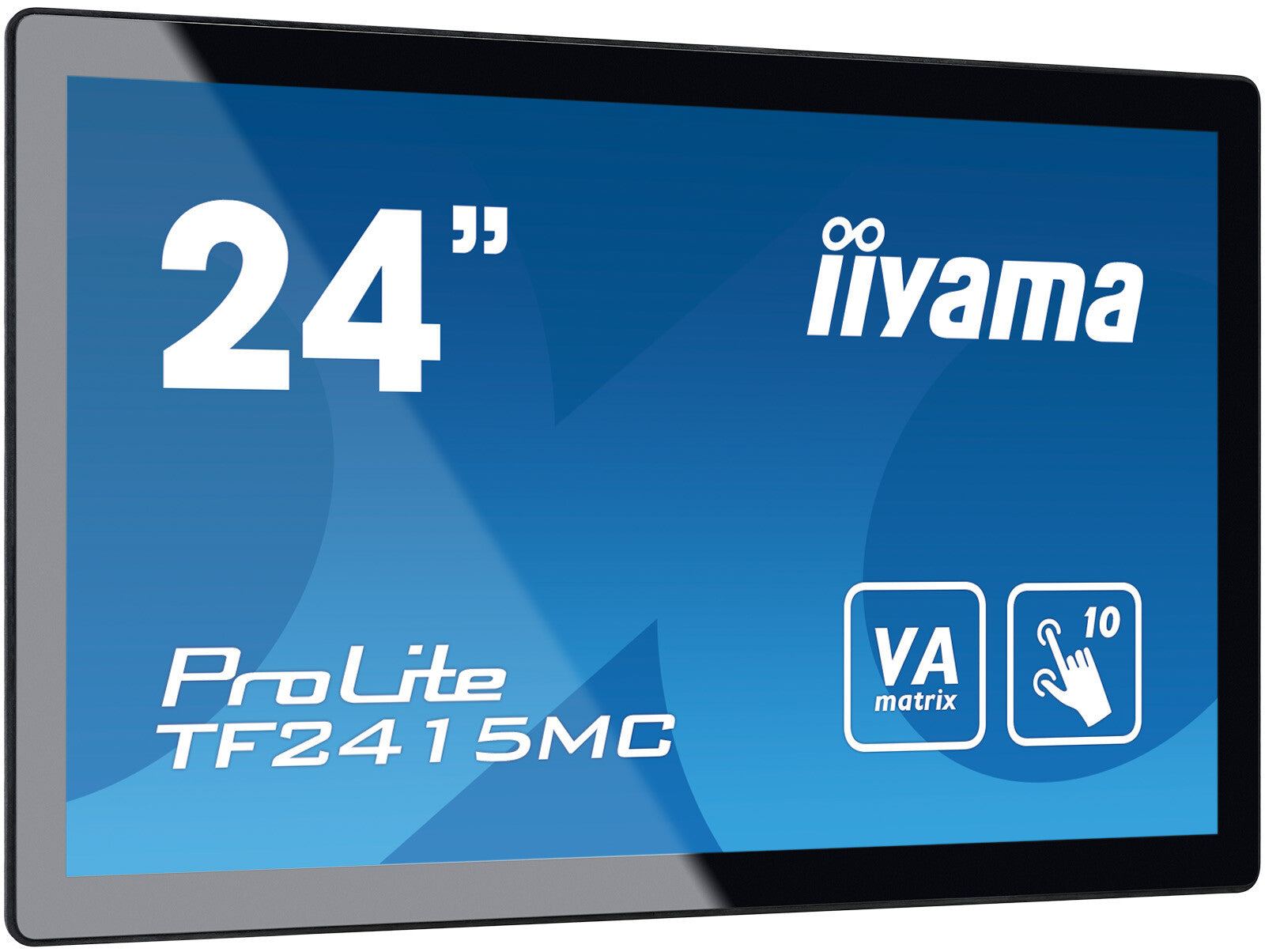 iiyama ProLite TF2415MC-B2 computer monitor 60,5 cm (23.8") 1920 x 1080 Pixels Full HD LED Touchscreen Multi-gebruiker Zwart