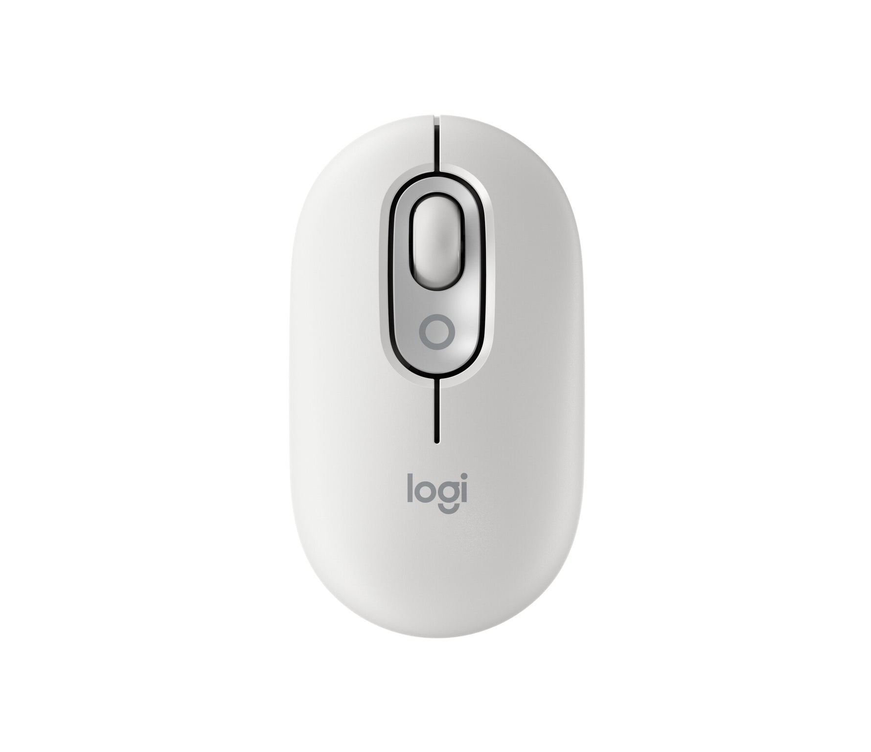 Logitech POP Muis met emoji UIT WIT