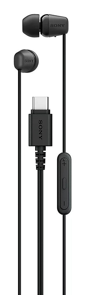 Sony USB-C IN-EAR OORDOPJES/ZWART