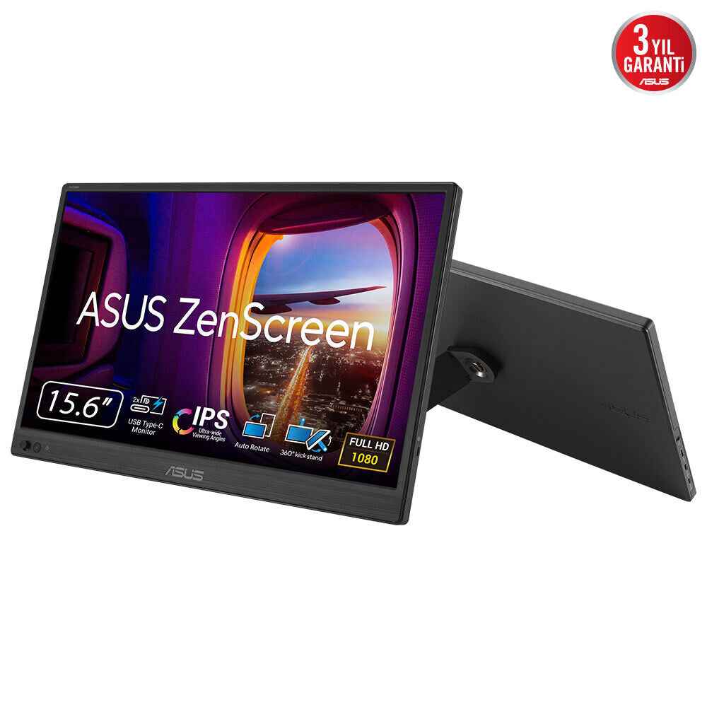 ASUS ZenScreen MB169CK computer monitor 39,6 cm (15.6") 1920 x 1080 Pixels Full HD LCD Zwart