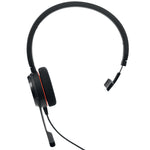 Jabra Evolve 20 Headset Bedraad Hoofdband Kantoor/callcenter USB Type-C Zwart