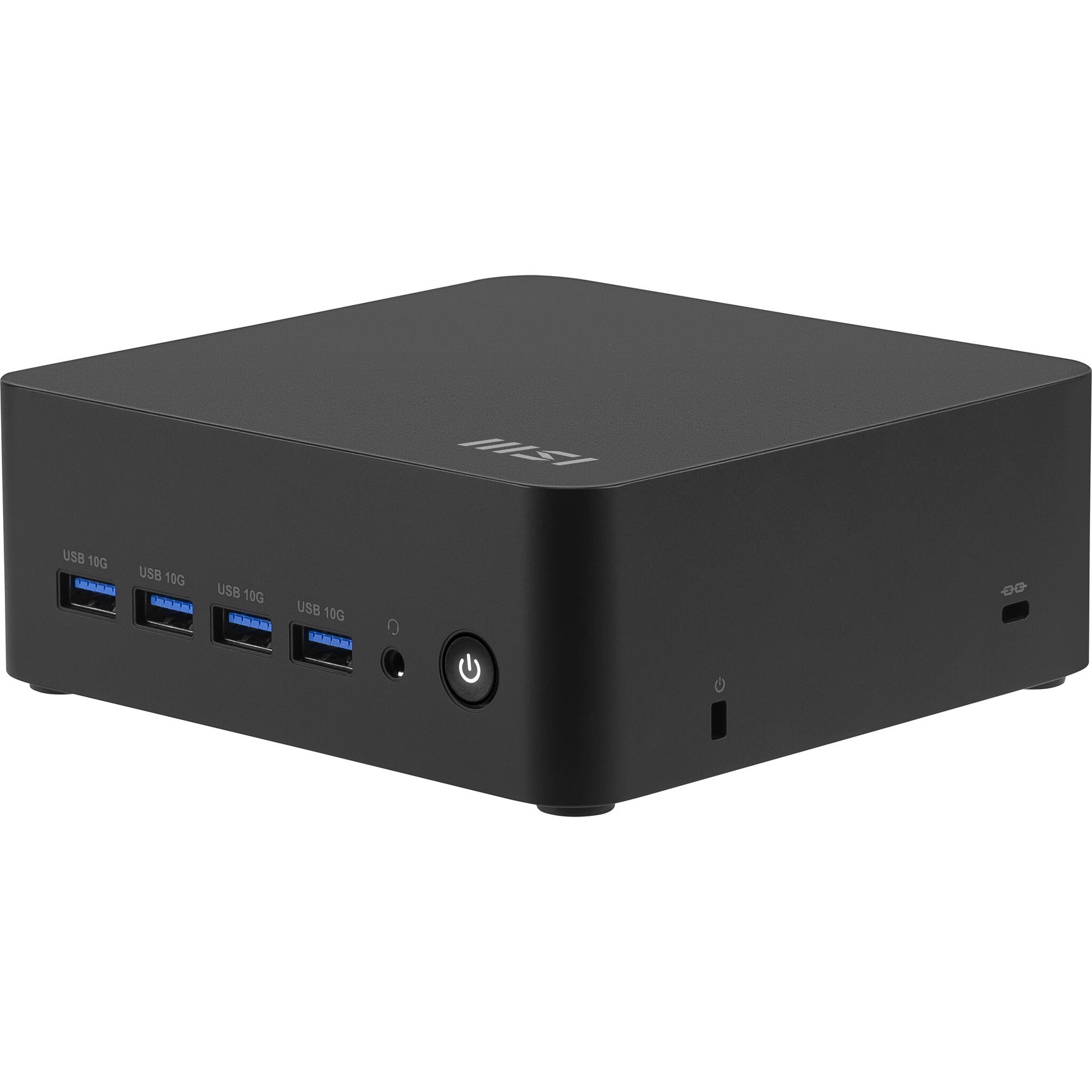 MSI Cubi Z AI 8M-006BEU Cube Zwart 8845HS AMD SoC 3,8 GHz Ingebouwde luidsprekers