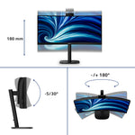 Philips 3000 series 34B2U3600CH/00 computer monitor 86,4 cm (34") 3440 x 1440 Pixels Wide Quad HD LCD Zwart