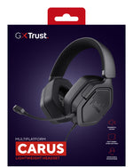 Trust GXT492 Carus Headset Bedraad Hoofdband Gamen Zwart