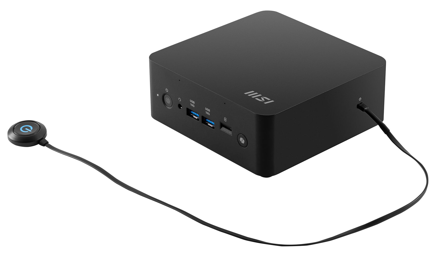 MSI Cubi NUC AI+ 2MG-002EU Copilot+ PC Intel Core Ultra 7 258V 32 GB LPDDR5x-SDRAM 1 TB SSD Windows 11 Home Mini PC Zwart
