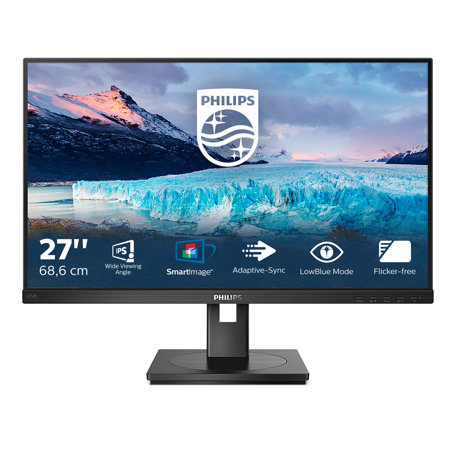 Philips S Line 272S1AE/00 computer monitor 68,6 cm (27") 1920 x 1080 Pixels Full HD LCD Zwart