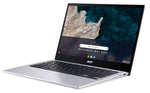Acer Chromebook CP513-1HL-S1YN Snapdragon 7c 33,8 cm (13.3") Touchscreen Full HD 8 GB LPDDR4x-SDRAM 128 GB eMMC Wi-Fi 5 (802.11ac) ChromeOS voor ondernemingen Zilver