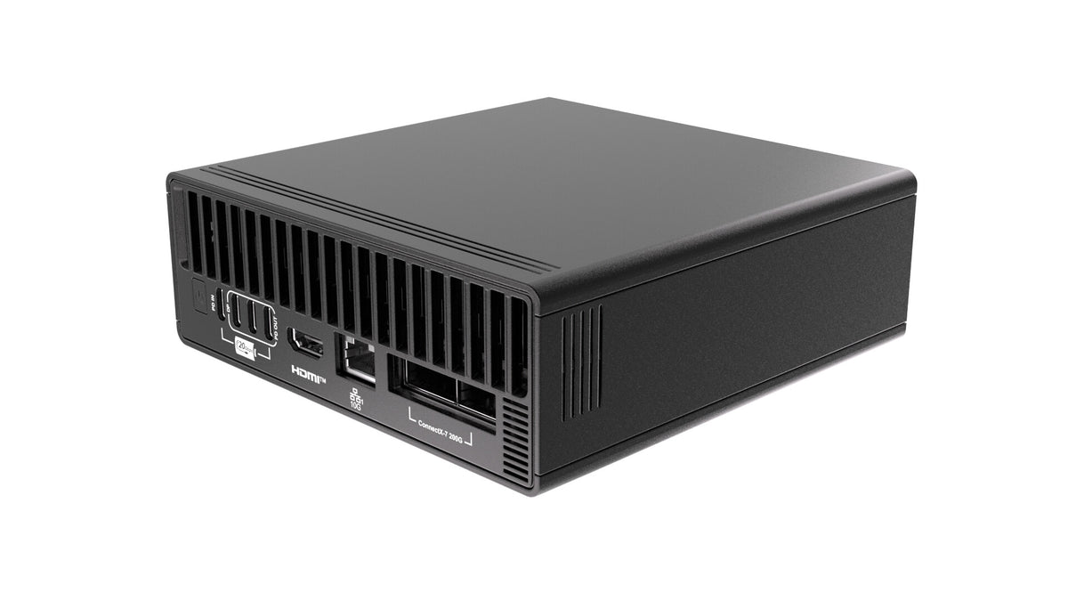 MSI EDGEXPERT-32SEU-BGB104TG5 PC/workstation barebone Mini PC Zwart