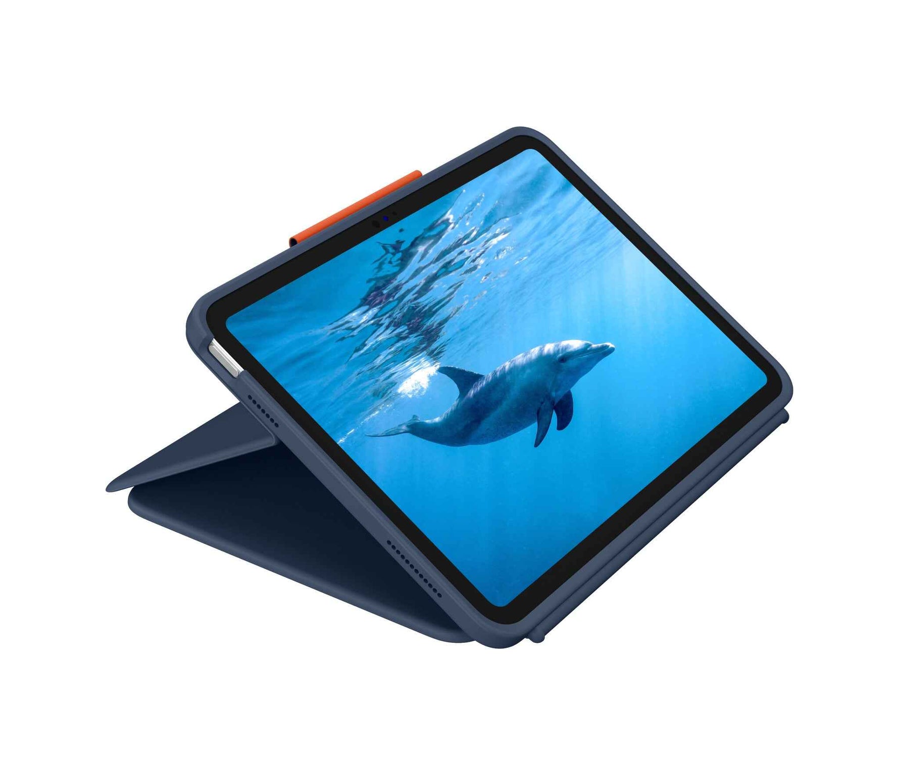 LOGITECH Rugged Combo 4 for iPad 10th gen - CLASSIC BLUE - (DE) - EMEA-914 - KB EDU BULK