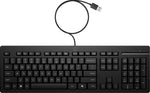 HP 125 G2 USB Wired Keyboard (Bulk