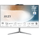 MSI Modern AM242 1M-1220EU Intel Core 5 120U 60,5 cm (23.8") 1920 x 1080 Pixels Alles-in-één-pc 8 GB DDR5-SDRAM 512 GB SSD Windows 11 Pro Wi-Fi 6E (802.11ax) Wit