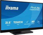 iiyama T2254MSC-B2AG computer monitor 54,6 cm (21.5") 1920 x 1080 Pixels Full HD LED Touchscreen Zwart