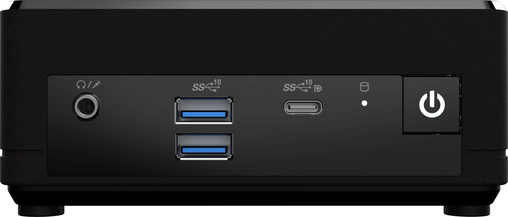 MSI Cubi N ADL-002BEU 0,69L maat pc Zwart N100