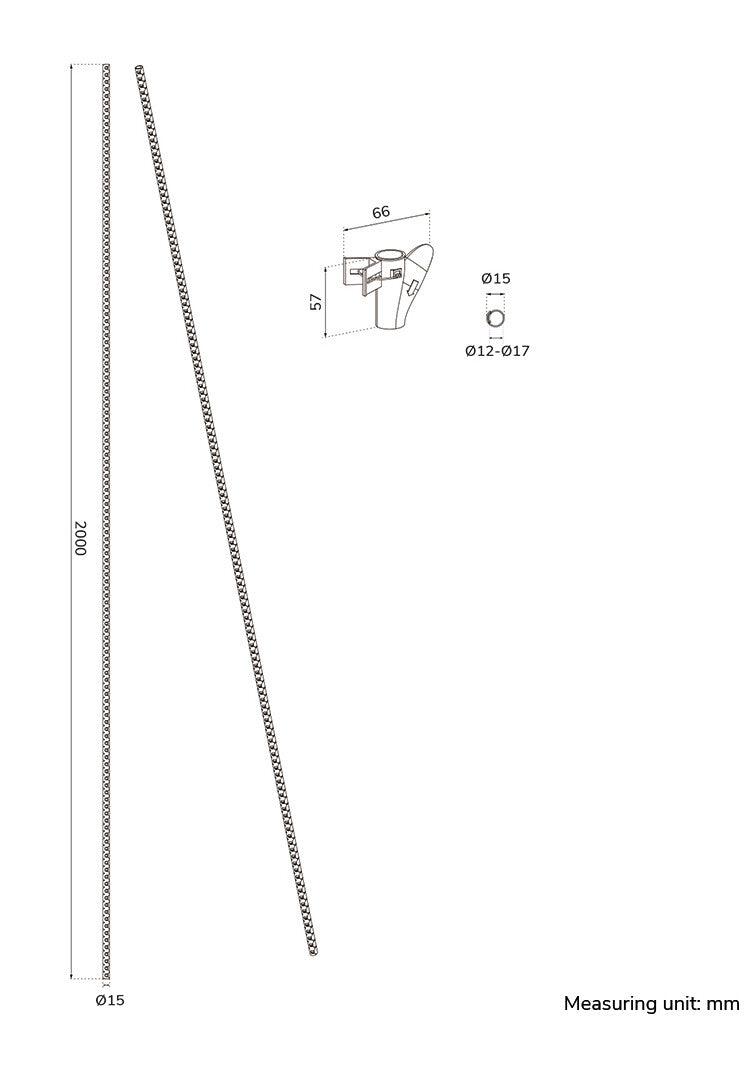 Neomounts ADS06-140BL Kabelspiraal - voor 1-3 kabels - universeel