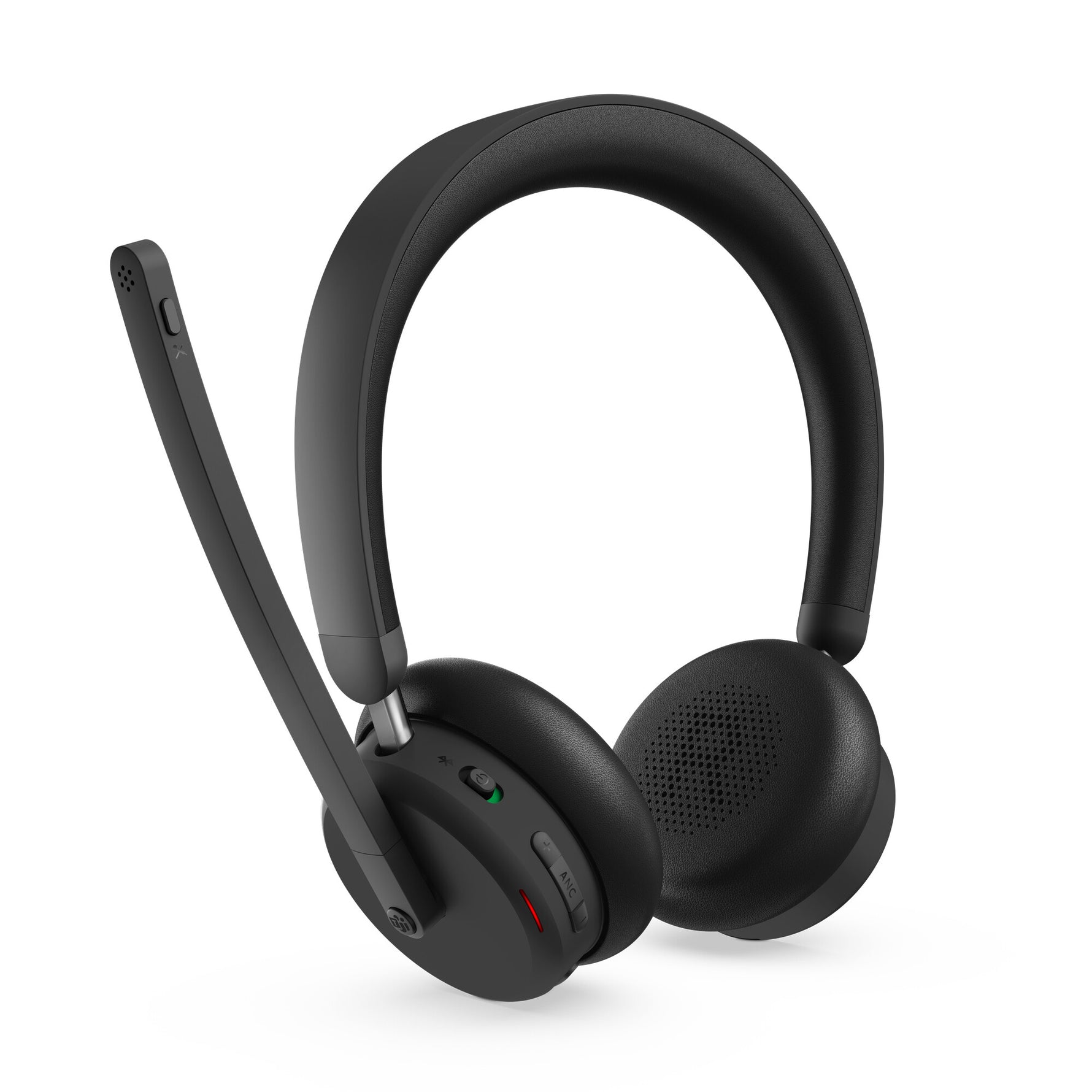 Lenovo 6550 Headset Draadloos Hoofdband Kantoor/callcenter USB Type-C Bluetooth Zwart