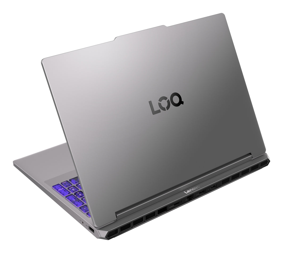 Lenovo LOQ 15IRH11E Intel Core 5 205H Laptop 38,9 cm (15.3") WUXGA 8 GB DDR5-SDRAM 512 GB SSD NVIDIA GeForce RTX 3050 Wi-Fi 6 (802.11ax) Windows 11 Home Grijs Engels