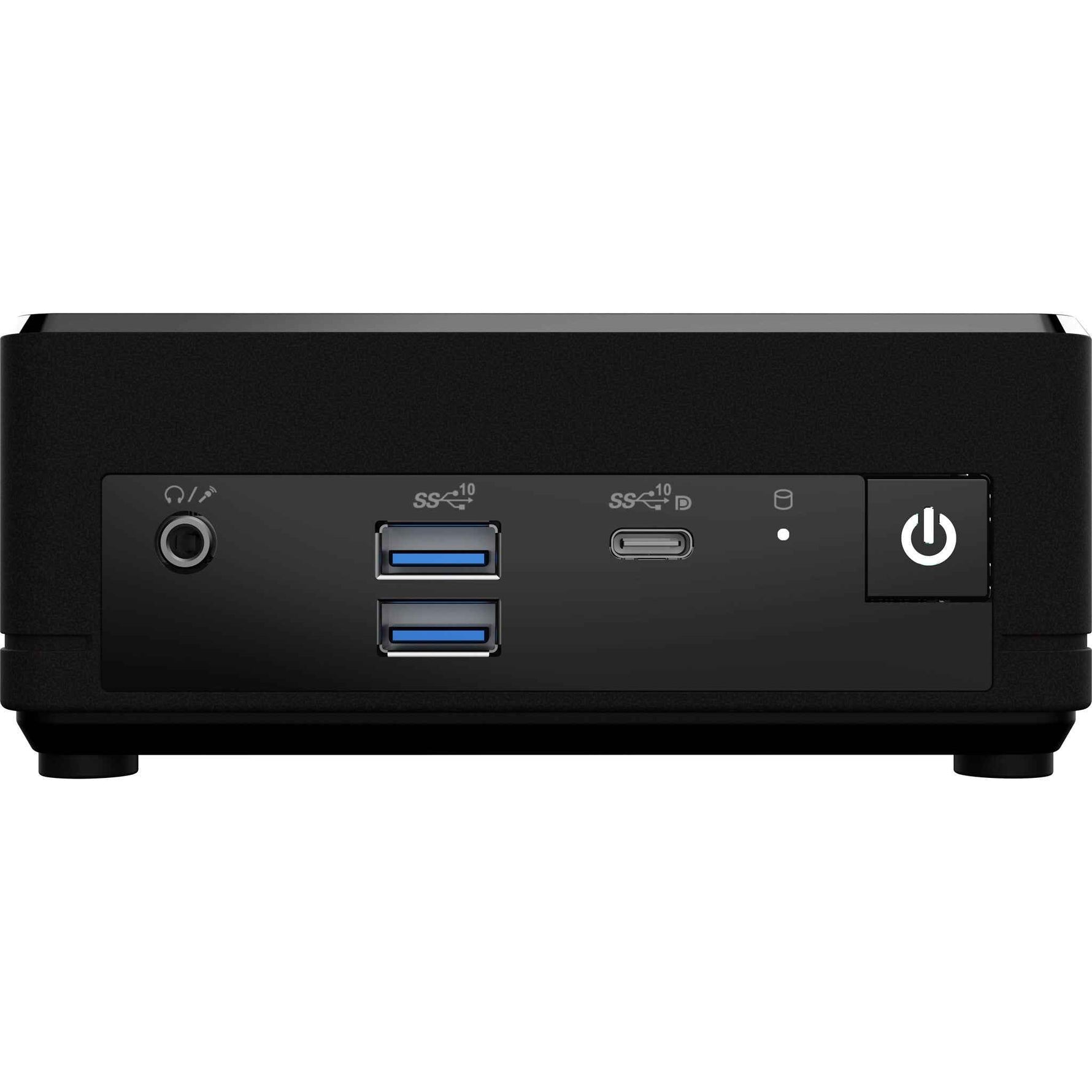 MSI Cubi N ADL S-078EU Intel® N N100 4 GB DDR4-SDRAM 128 GB SSD Windows 11 Pro Mini PC Zwart
