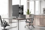 Neomounts DS45-600BL2V Monitorstandaard voor twee schermen 10-32"