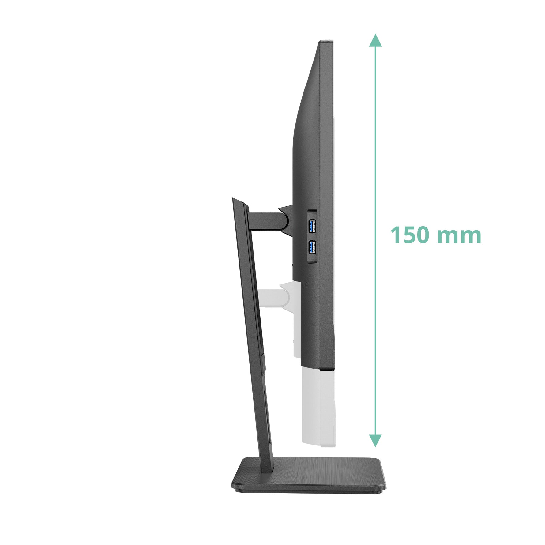 AOC Q27P3CW computer monitor 68,6 cm (27") 2560 x 1440 Pixels Quad HD LED Zwart