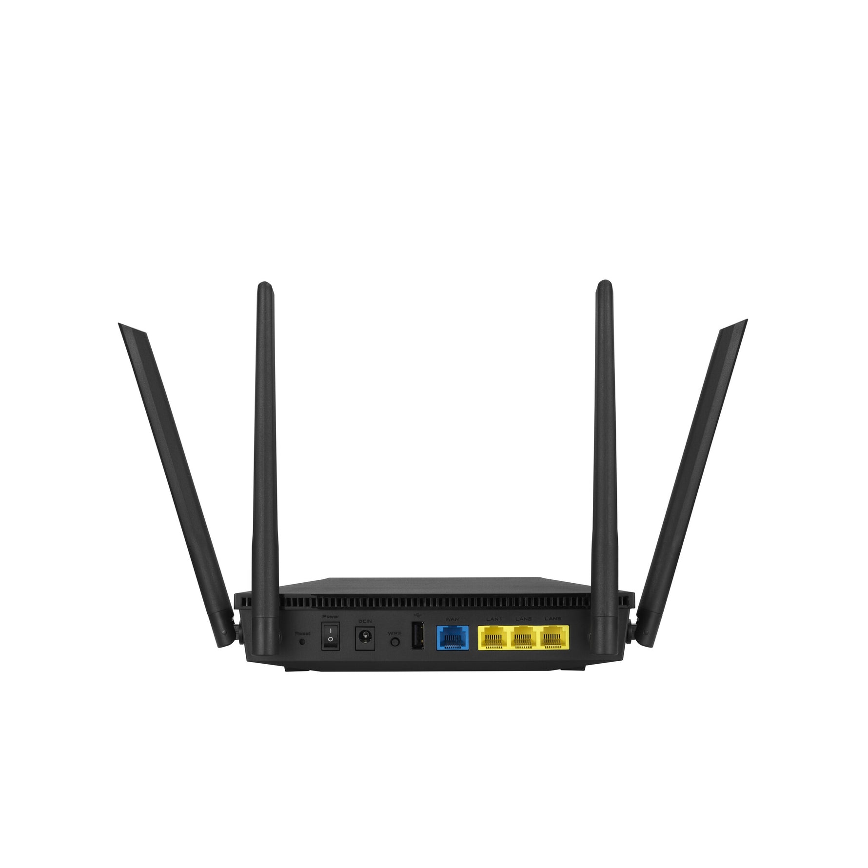 ASUS RT-AX53U draadloze router Gigabit Ethernet Dual-band (2.4 GHz / 5 GHz) Zwart