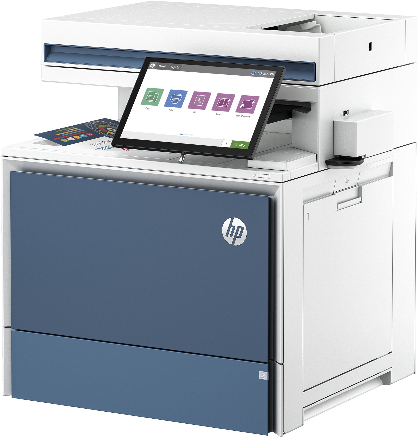HP Color LaserJet Enterprise Flow MFP 5800zf-printer