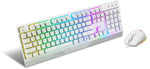 MSI VIGOR GK30 toetsenbord Inclusief muis Gamen USB QWERTY US International Wit
