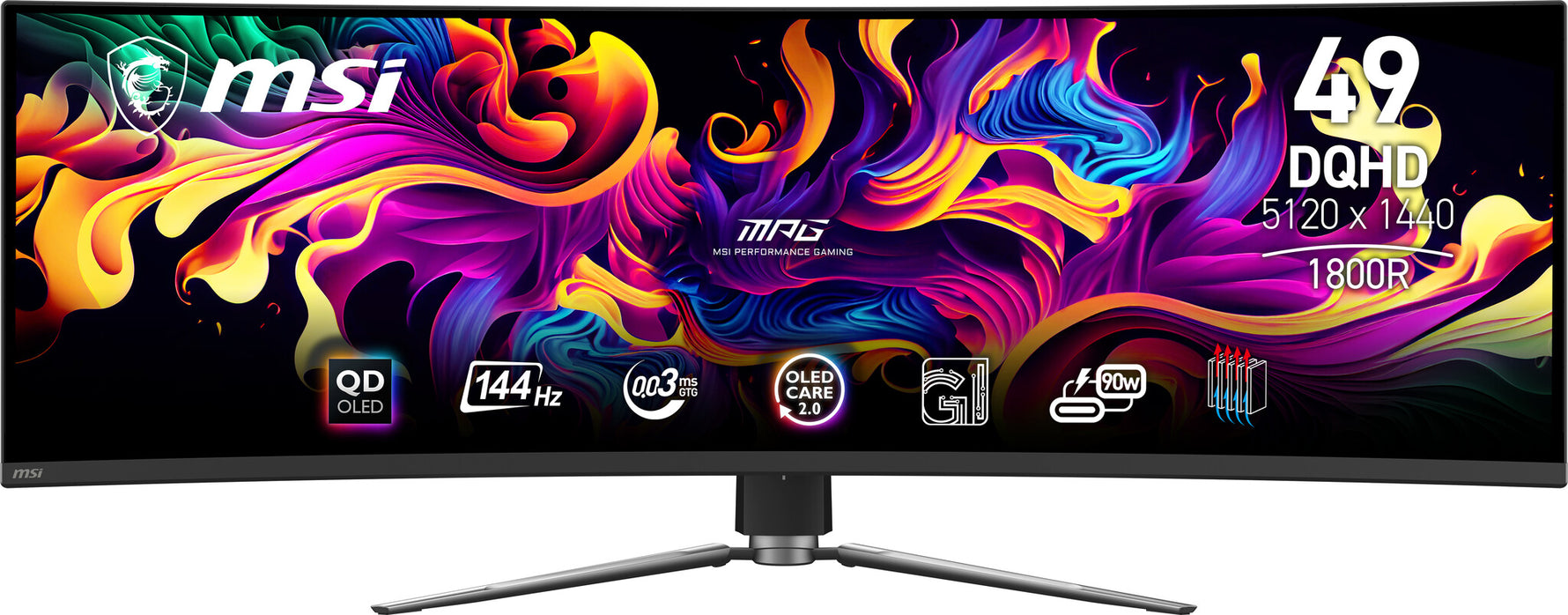 MSI MPG 491CQP QD-OLED computer monitor 124,5 cm (49