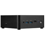 MSI Cubi NUC 1MG-003EU Intel Core 3 100U 8 GB DDR5-SDRAM 512 GB SSD Windows 11 Pro Mini PC Zwart