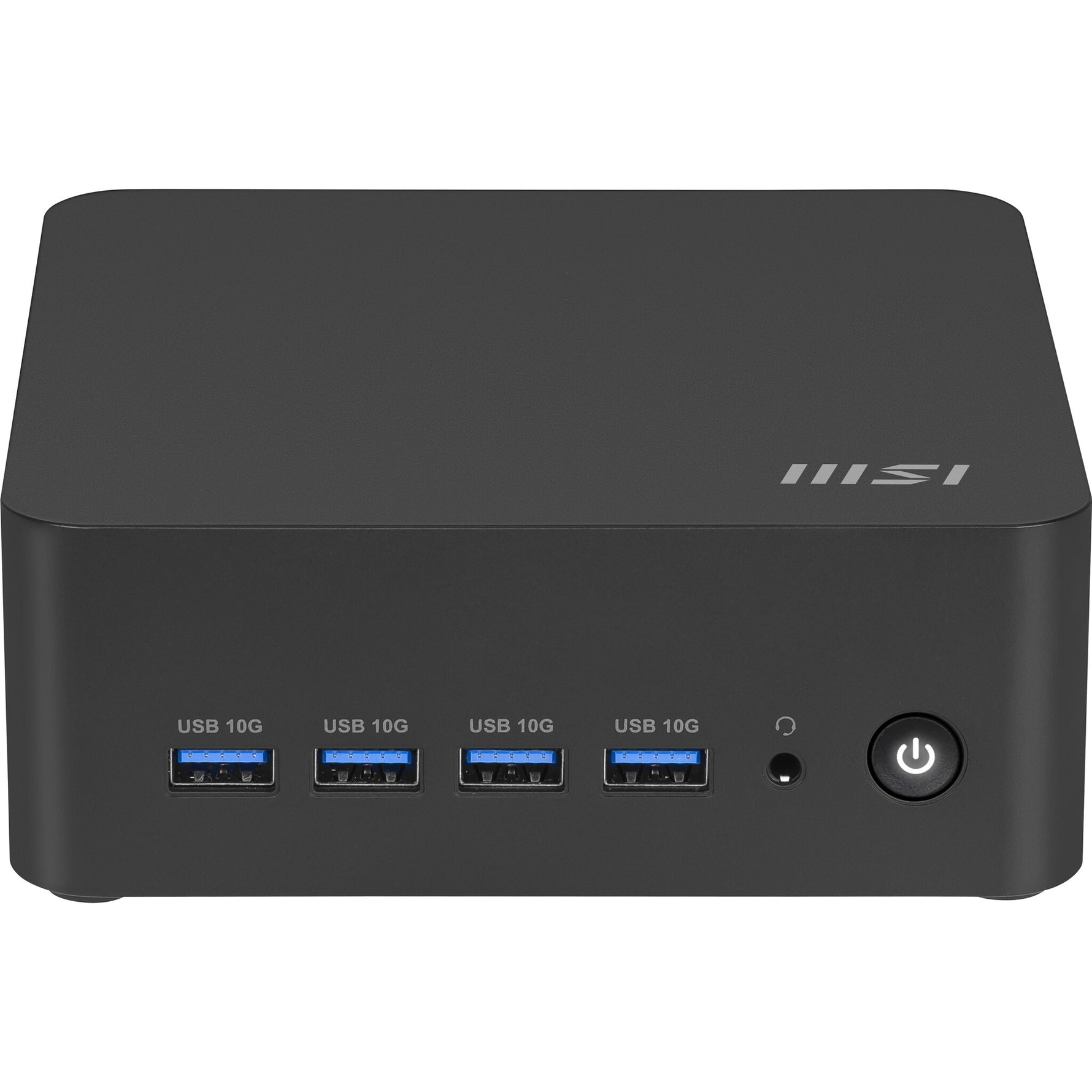 MSI Cubi Z AI 8M-006BEU Cube Zwart 8845HS AMD SoC 3,8 GHz Ingebouwde luidsprekers