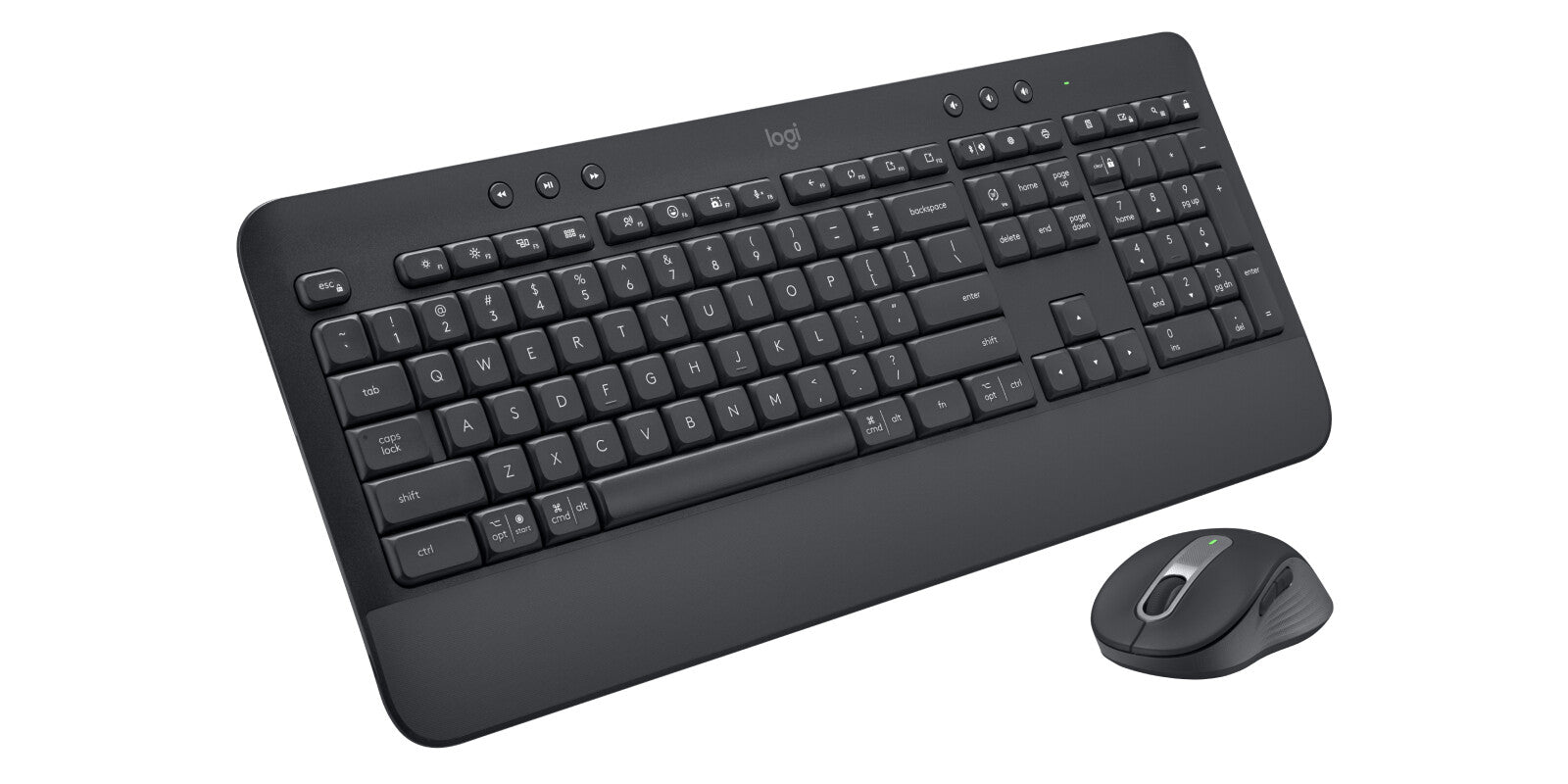 Logitech 920-011004 Signature MK650 Combo for Business, Full-size, Bluetooth, Membrane, QWERTY
