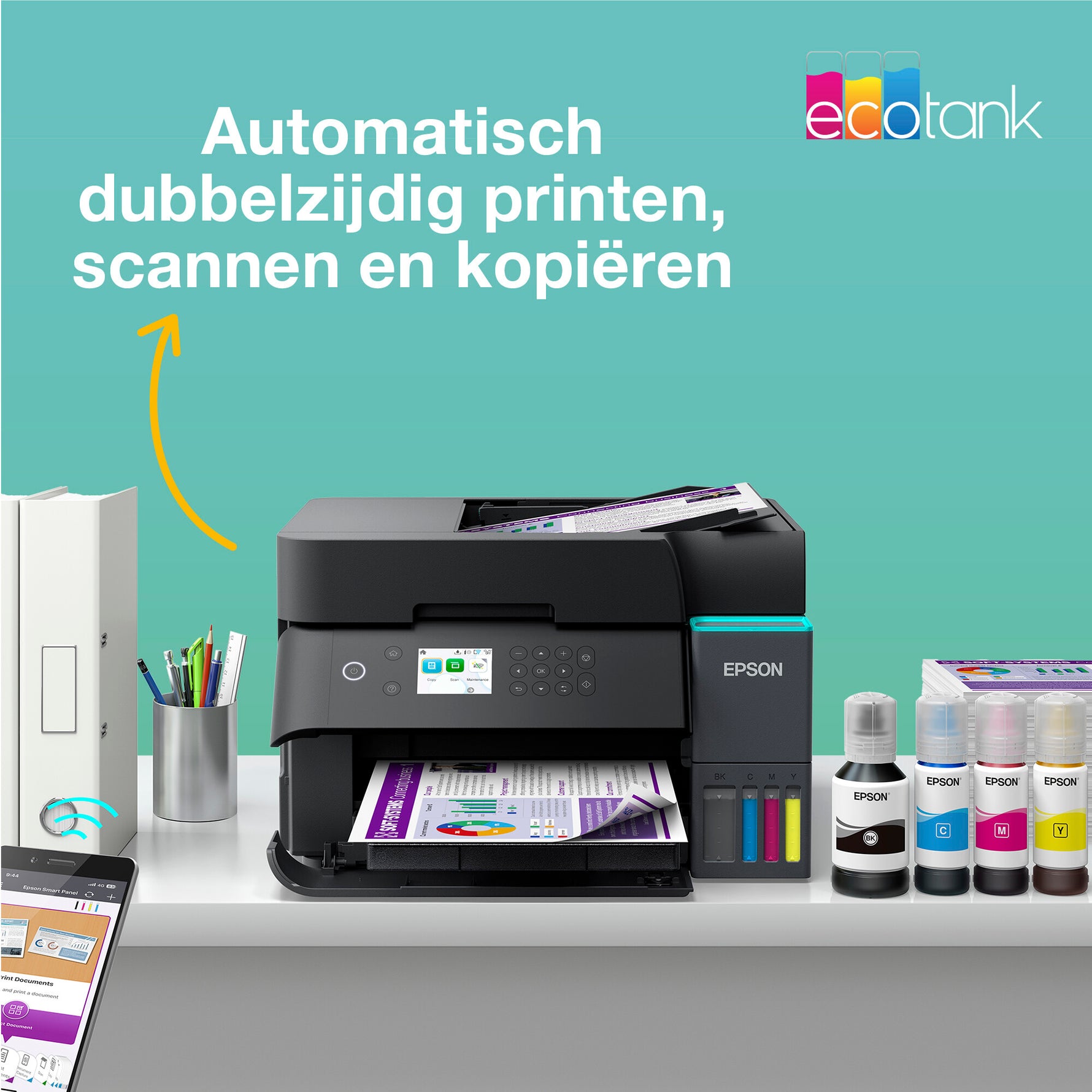 Epson EcoTank ET-3950 Inkjet A4 4800 x 1200 DPI 35 ppm Wifi