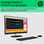 HP 24-cr0059nd 24 inch All-in-One Intel® Core™ i5 i5-1335U 60,5 cm (23.8") 1920 x 1080 Pixels Alles-in-één-pc 16 GB DDR4-SDRAM 1 TB SSD Windows 11 Home Wi-Fi 6 (802.11ax) Wit