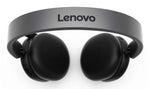 Lenovo 4XD1T60925 hoofdtelefoon/headset Draadloos Hoofdband Kantoor/callcenter USB Type-C Bluetooth Grijs