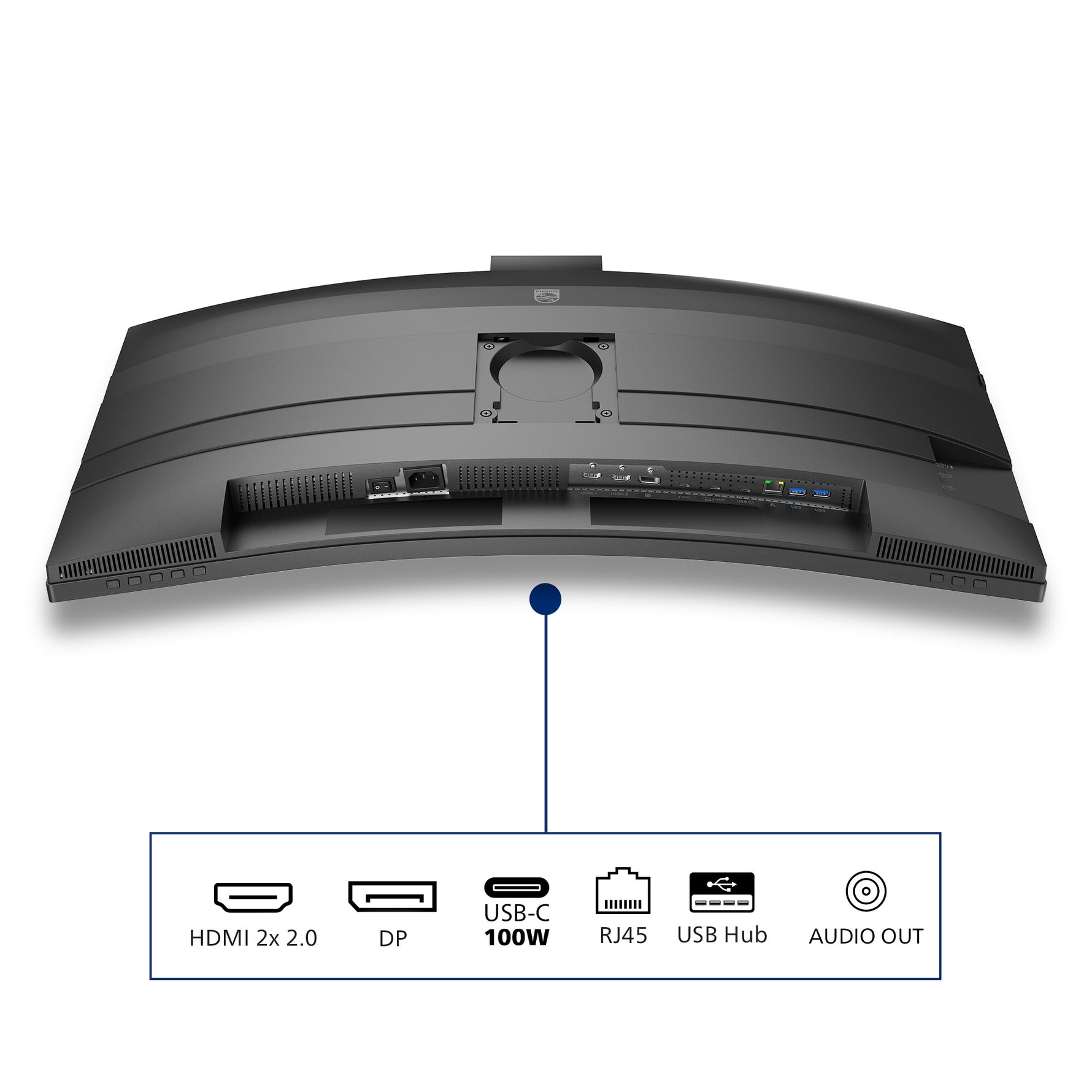 Philips 6000 series 34B2U6603CH/00 computer monitor 86,4 cm (34") 3440 x 1440 Pixels Wide Quad HD LCD Grijs