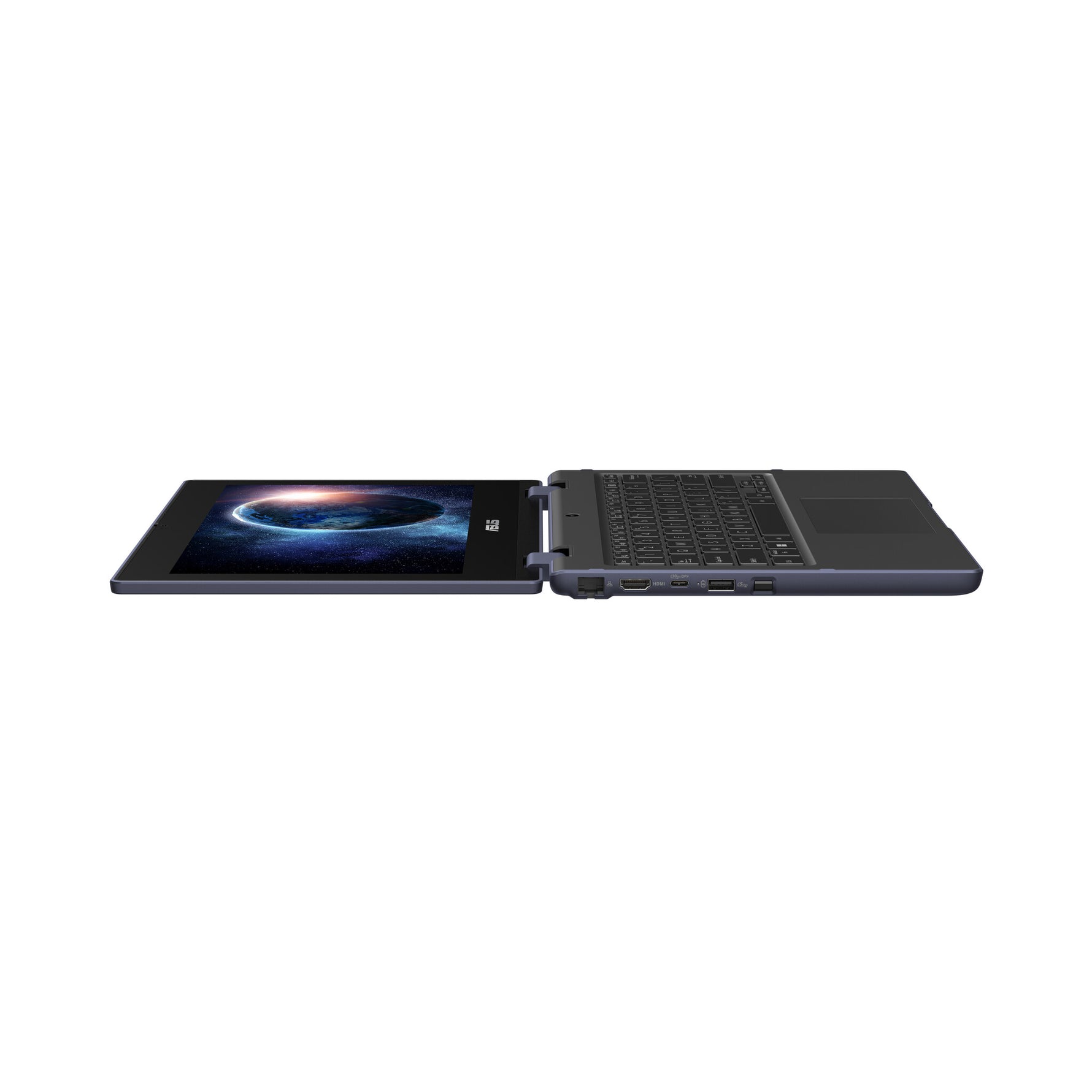 ASUS BR1104FTA-NS0368XA Intel® N N150 Hybride (2-in-1) 29,5 cm (11.6") Touchscreen HD 8 GB LPDDR5-SDRAM 128 GB UFS Wi-Fi 6E (802.11ax) Windows 11 Pro Education Grijs AZERTY Belgisch