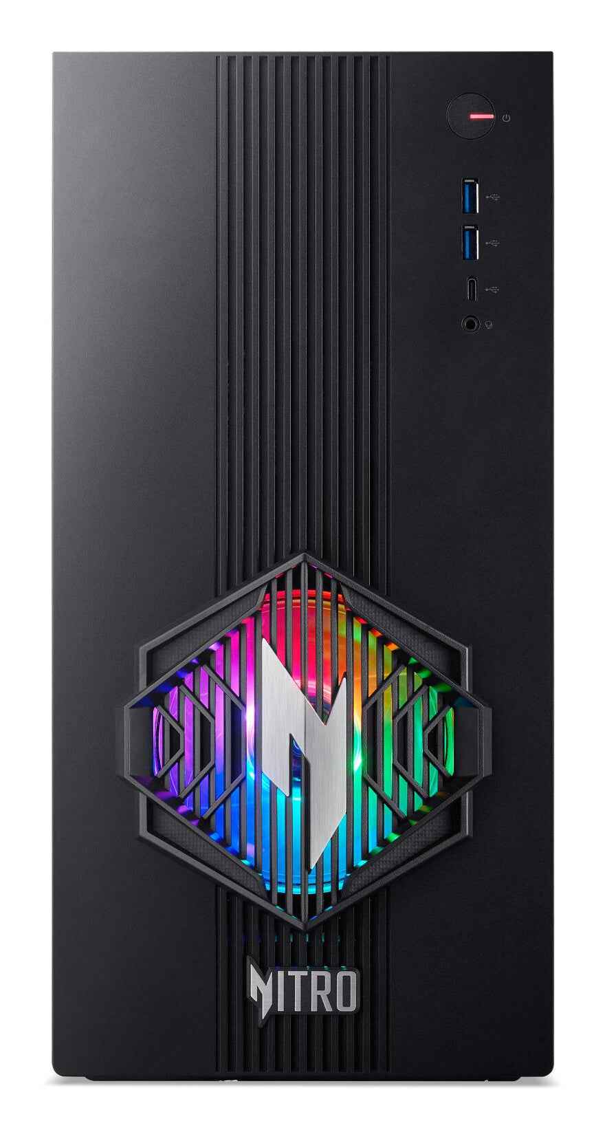 Acer NITRO N30-100 AR5960 AMD Ryzen™ 5 8500G 16 GB DDR5-SDRAM 1 TB SSD AMD Radeon RX 9060 XT Windows 11 Home Desktop PC Zwart
