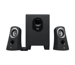Logitech Z313 Speakerset [2.1 CH, 25 W, 48 - 20000Hz, 2-way, 2x satellite, 1x subwoofer, Black]