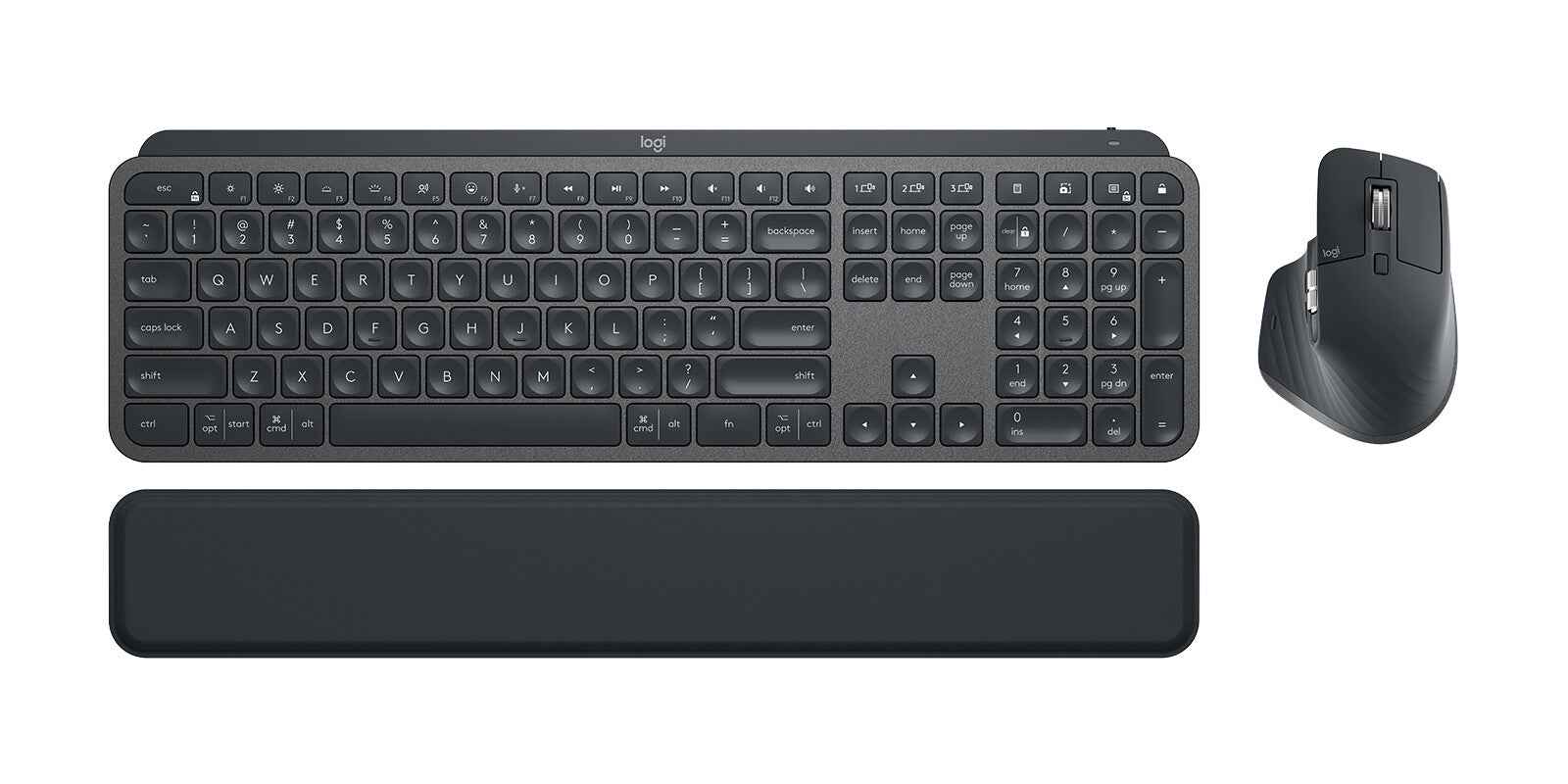 LOGITECH MX Keys Combo for Business Gen 2 - GRAPHITE - (UK) - INTNL