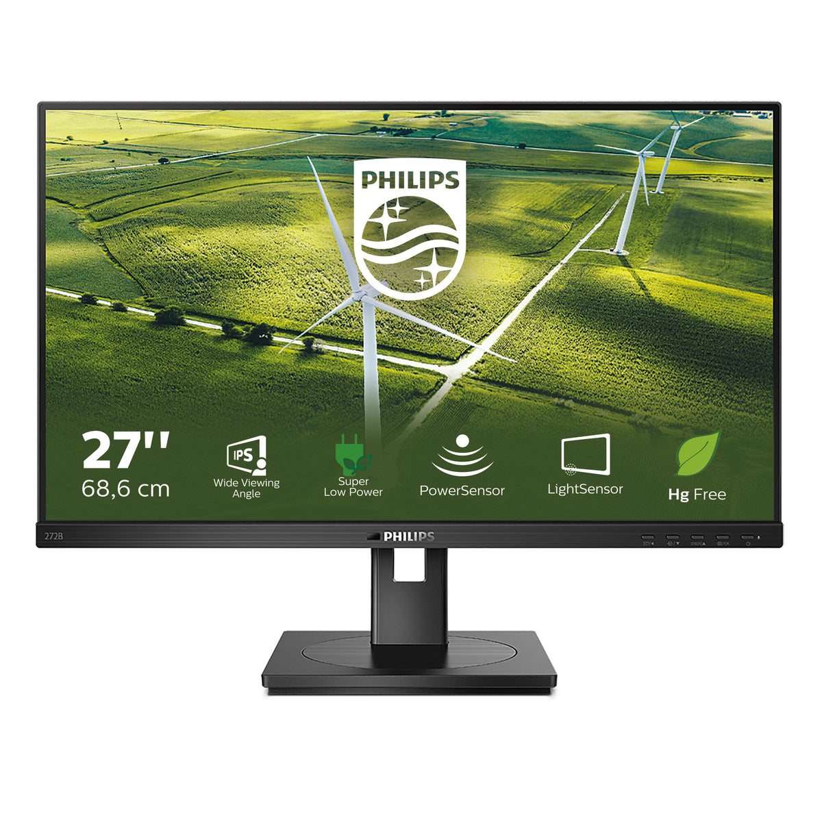 Philips B-lijn 272B1G/00 computermonitor 68,6 cm (27") 1920 x 1080 Pixels Full HD LED Zwart